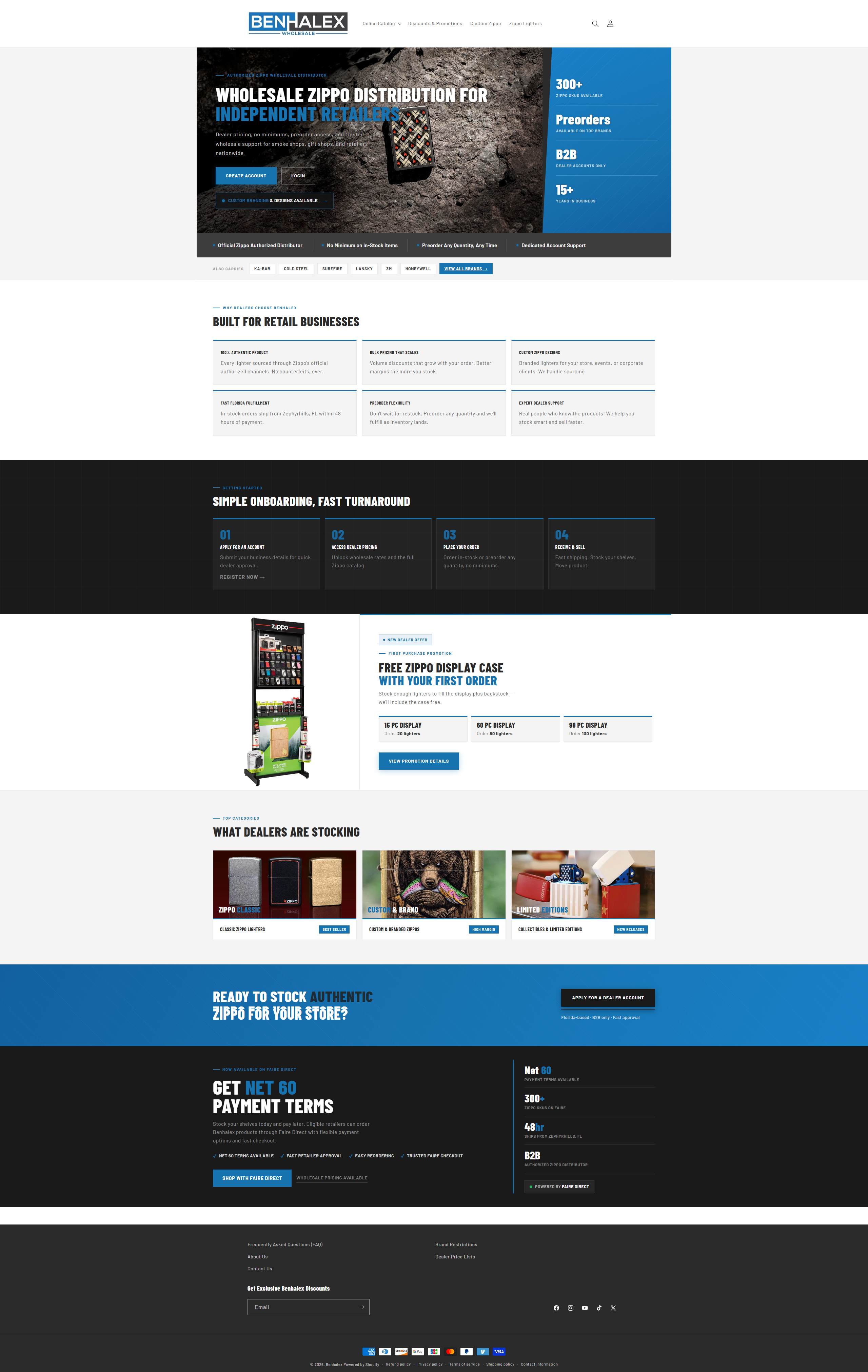 Benhalex website